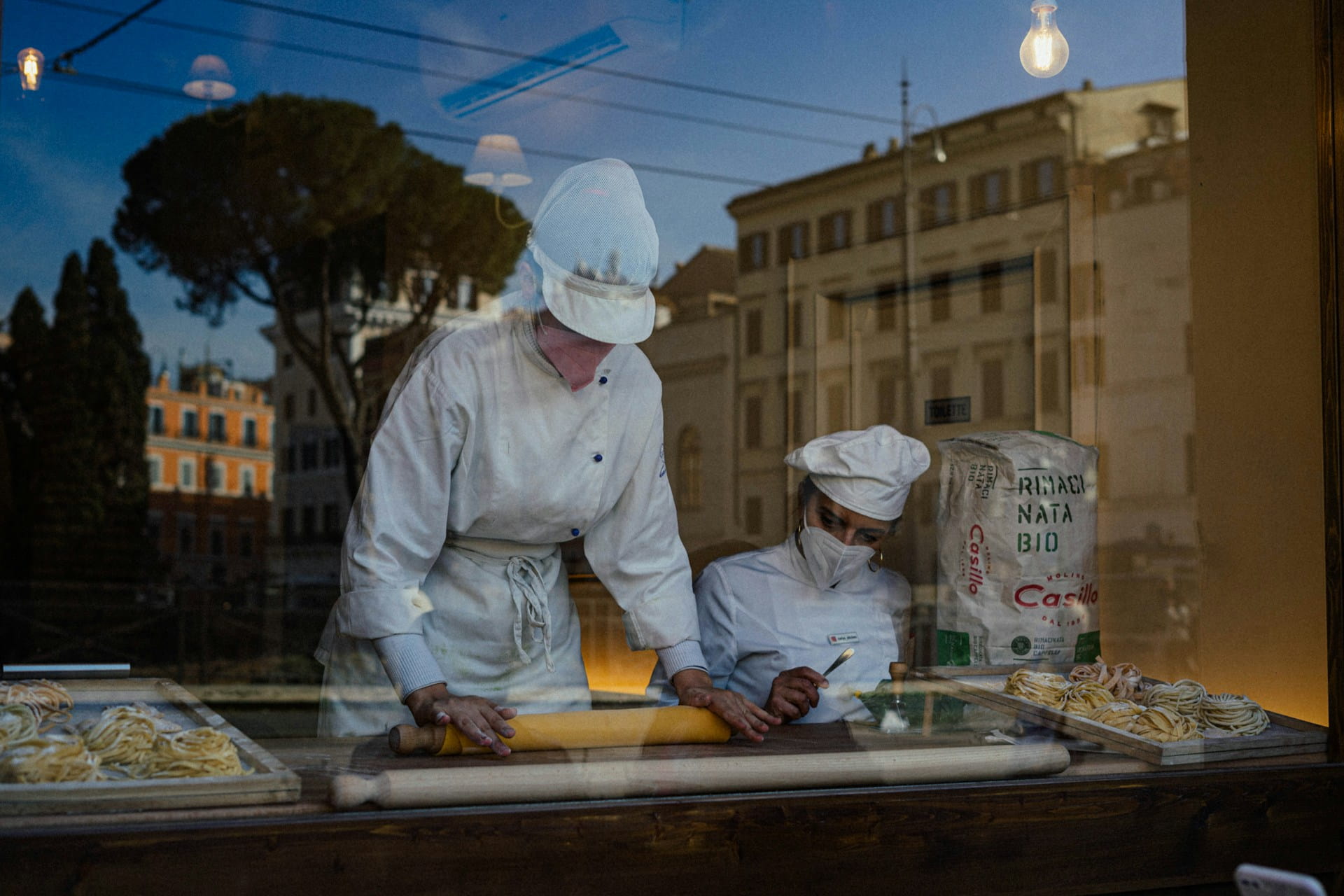 Making Pasta in Rome