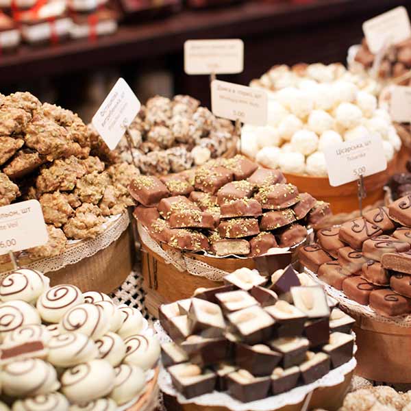 Belgian chocolate in Antwerp