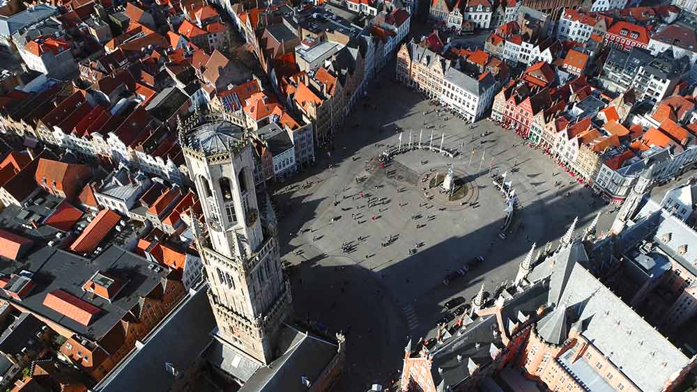 Bruges Belfry Tower in Belgium