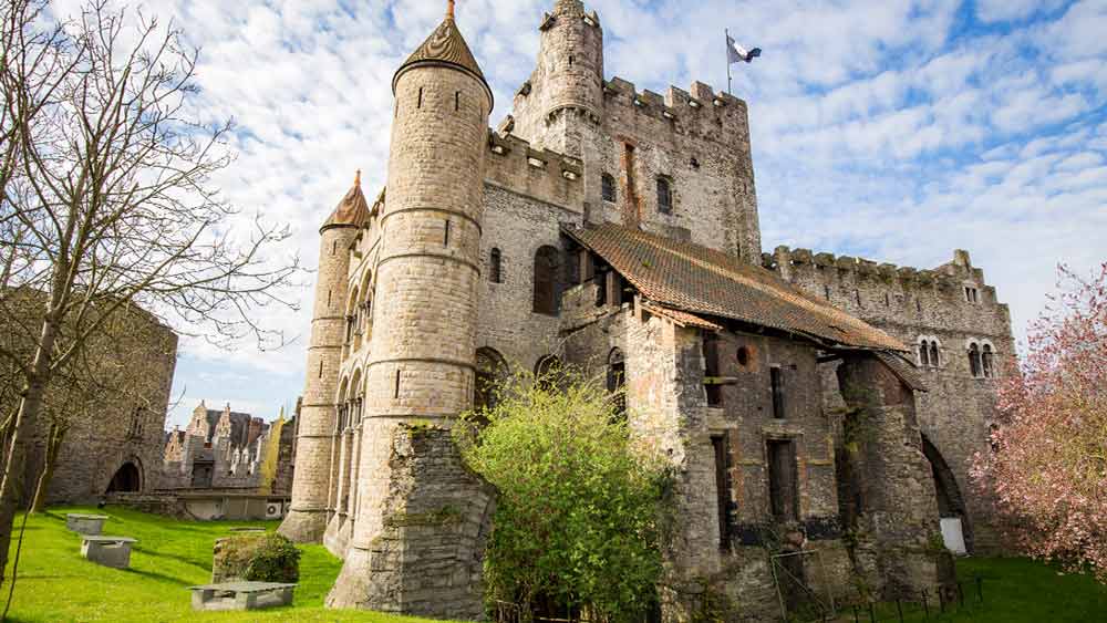 Gravensteen Castle in Ghent