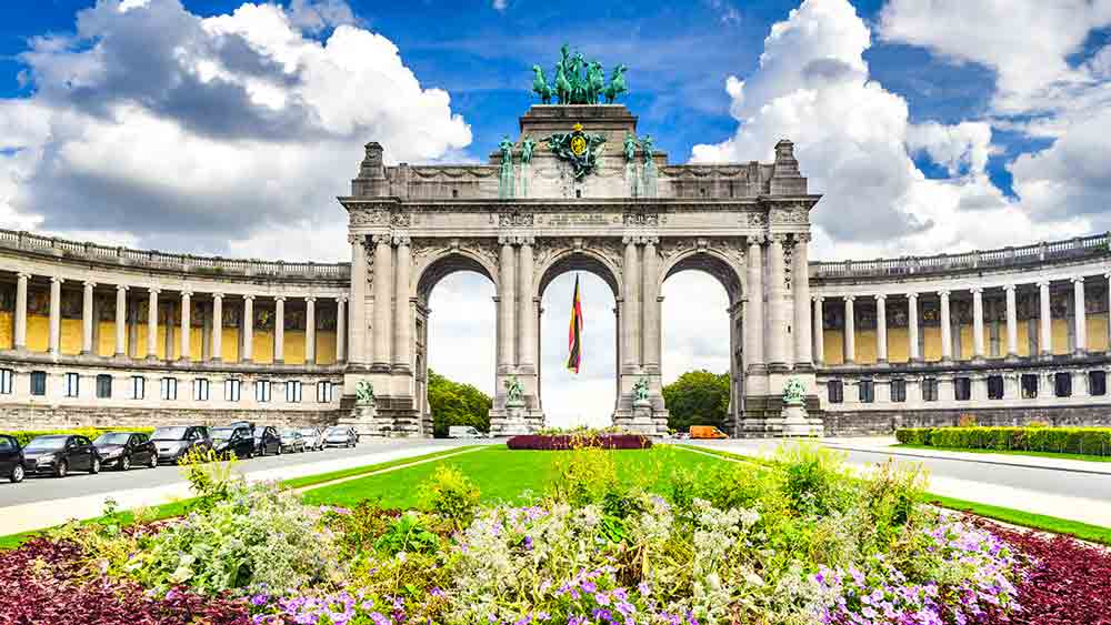 Parc de Cinquantennaire in Brussels