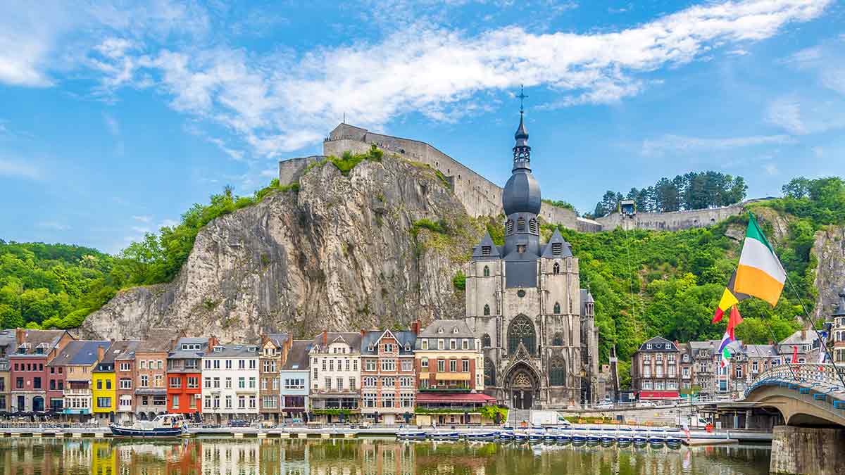 Embankment Dinant, Belgium