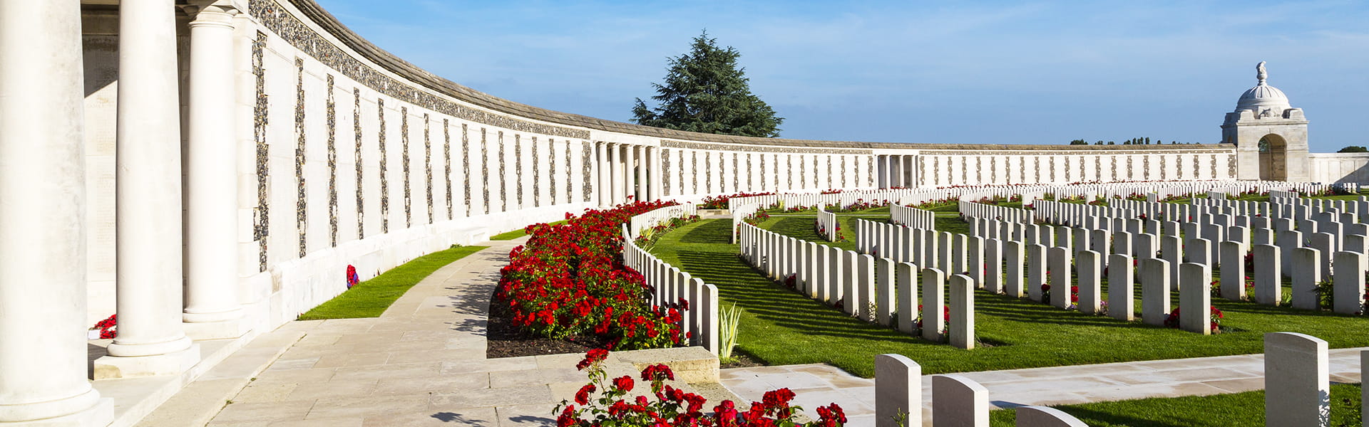 Tyne Cot Cemetery in Flanders Fields
