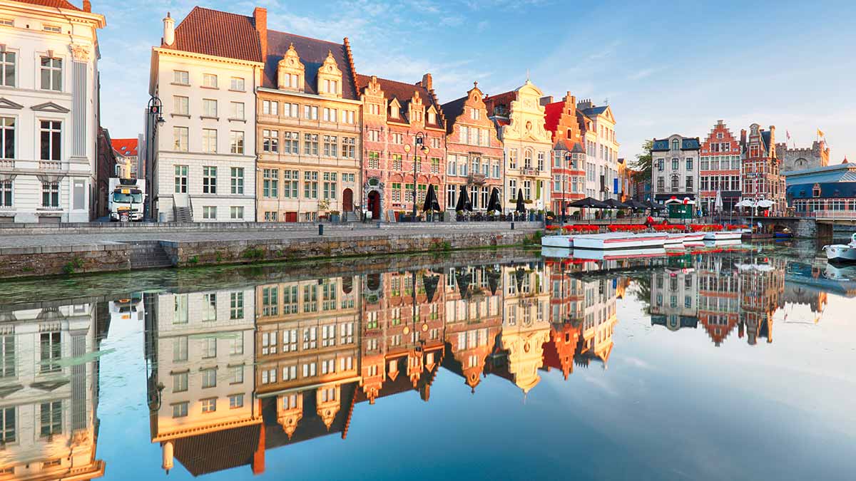 Ghent in Flanders Belgium