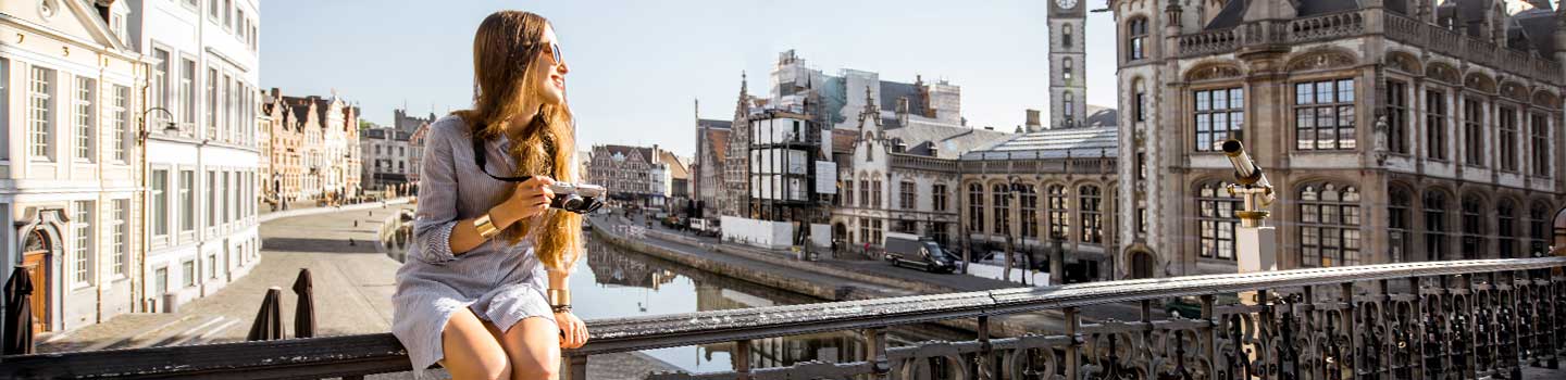 City of Ghent in Belgium