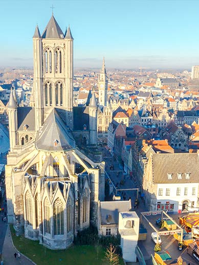 St Bavo Cathedral in Ghent
