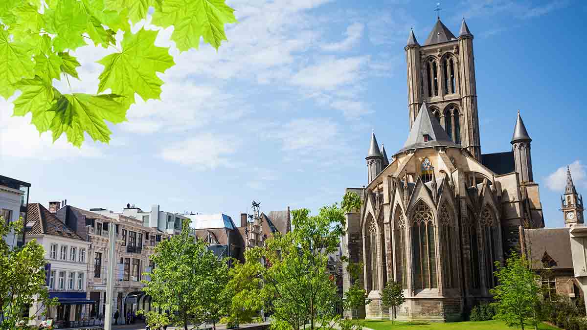 St Nicholas Church in Ghent