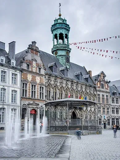 City Hall Main Square in Mons