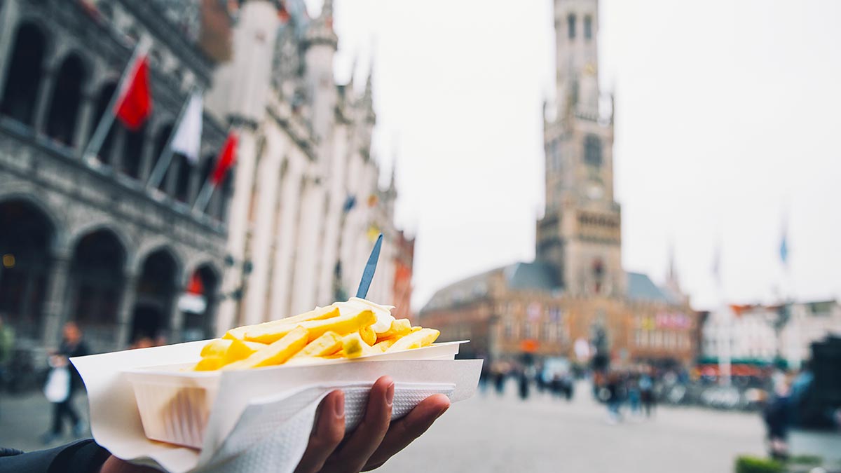Bruges in Winter - Chips by the Belfry