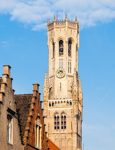 The Belfry of Bruges - UNESCO World Heritage Site in Belgium