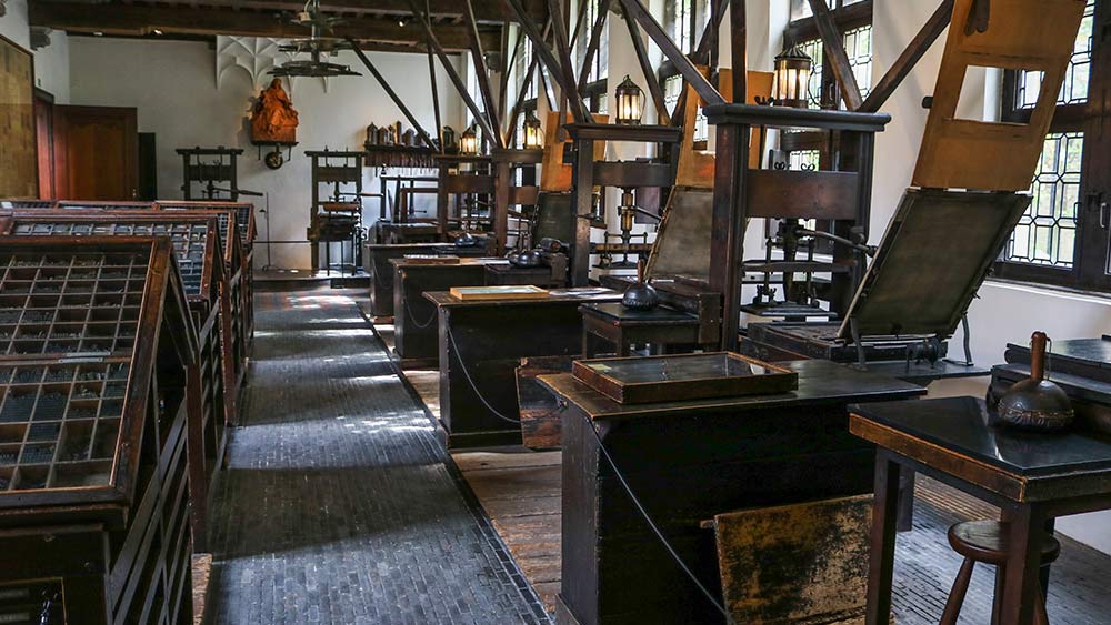 Printing Room Presses in Antwerp