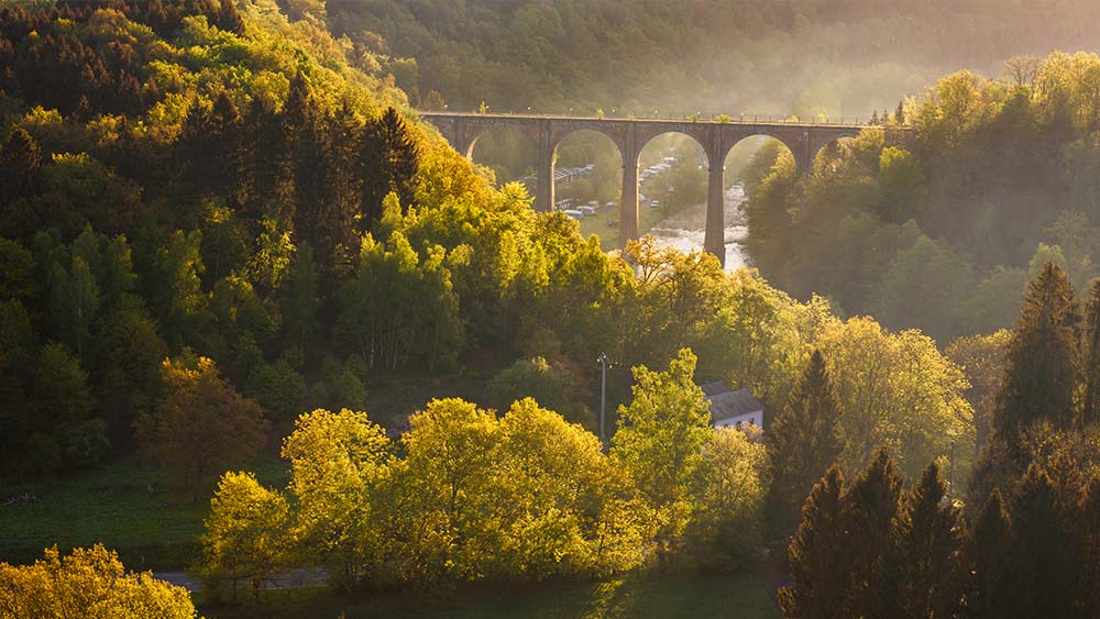 Wallonia Sunrise in Belgium