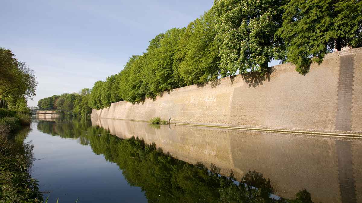 Vauban Ramparts in Ypres, Belgium