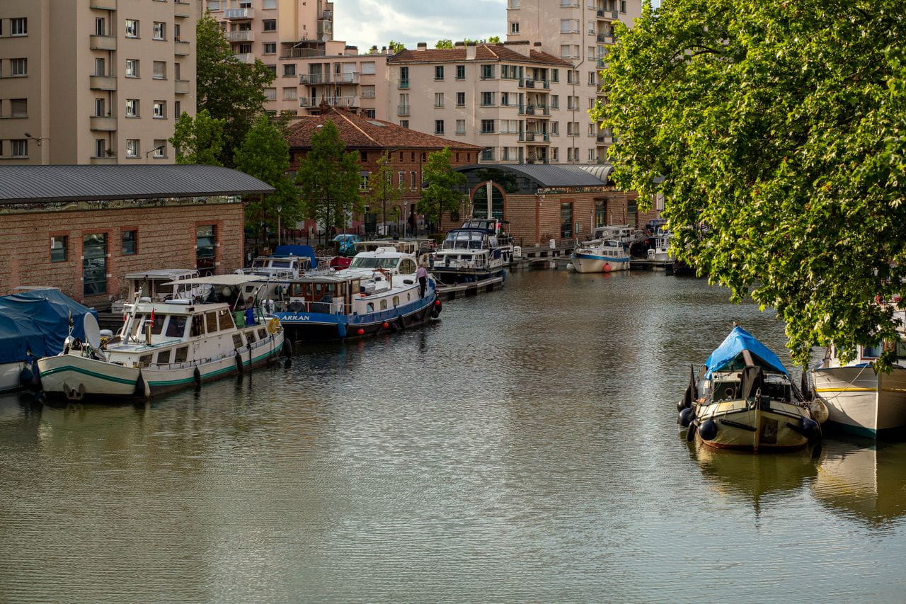 Toulouse canal du midi