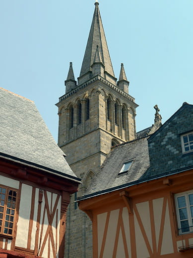 City of Vannes in Brittany, France