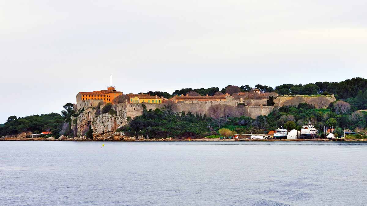 Sainte Maguerite Island in Cannes, France