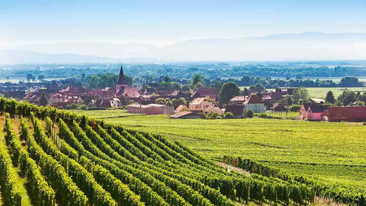 Alsace region in Colmar, France