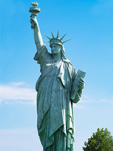Statue of Liberty in Colmar, France