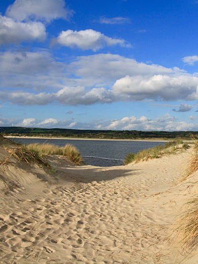 Beach in Le Touquet, France