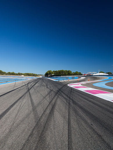 Race track in Le Mans