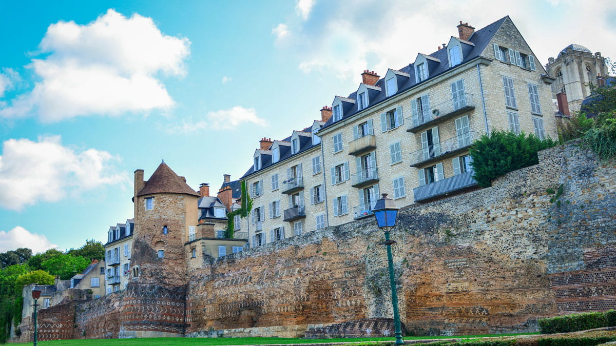 Town wall in Le Mans