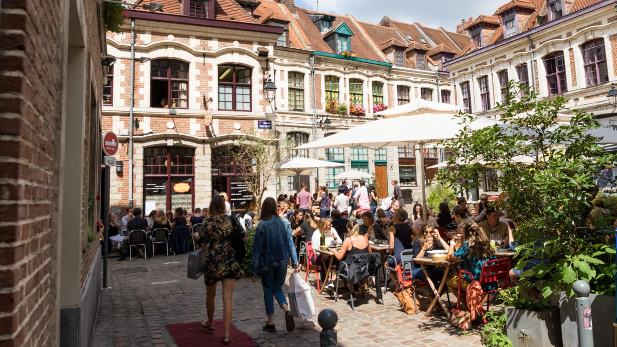 Restaurants in Lille, France
