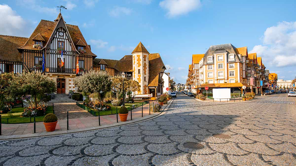 Deauville in Normandy, France