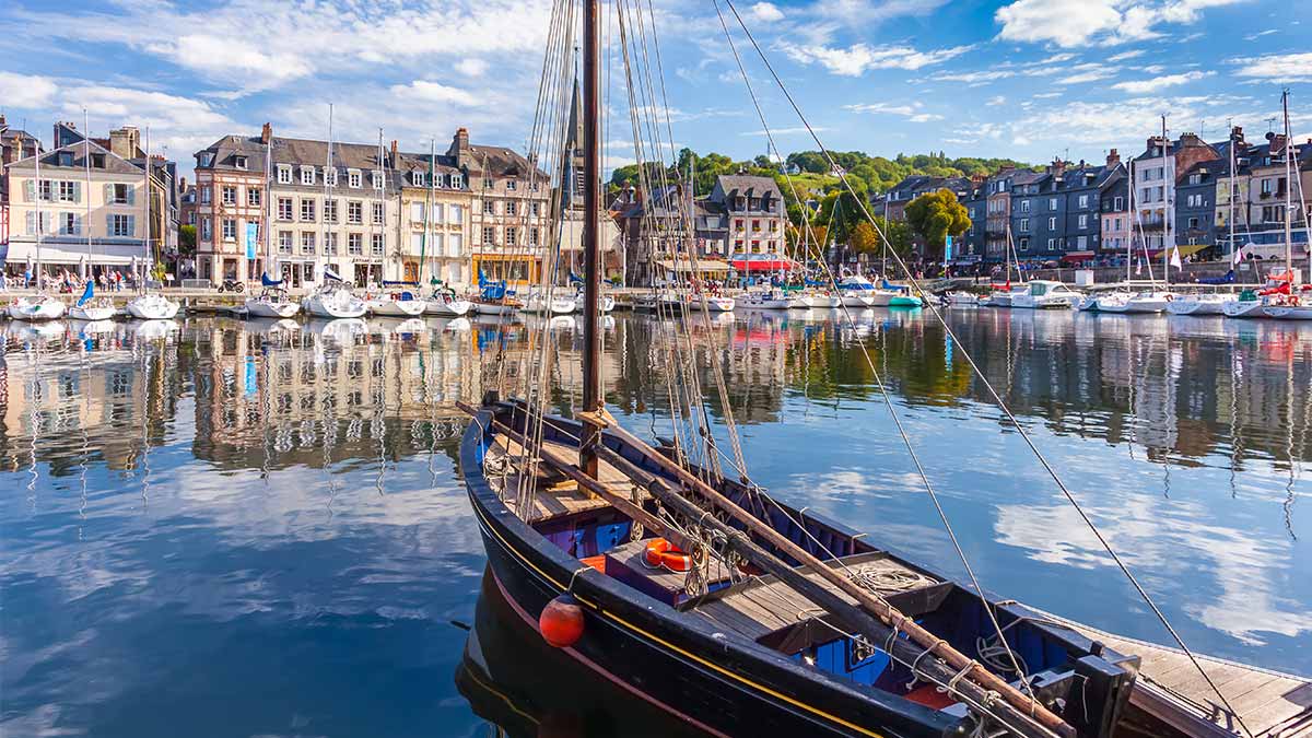 Honfleur in Normandy, France