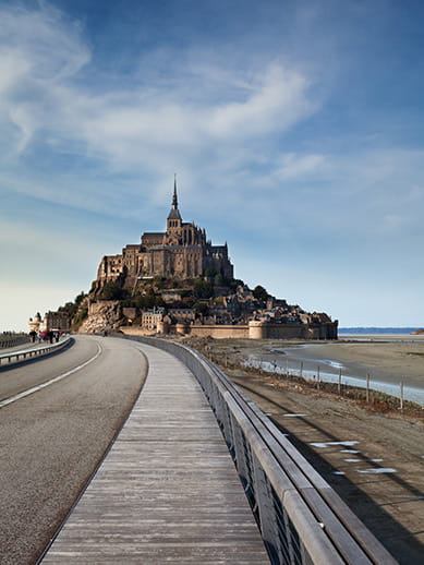 Mont Saint Michel in Normandy