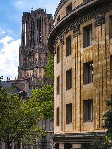 Carneigie Library in Reims, France