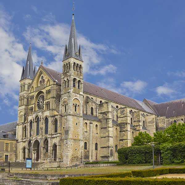 Saint Remi Basilica in Reims