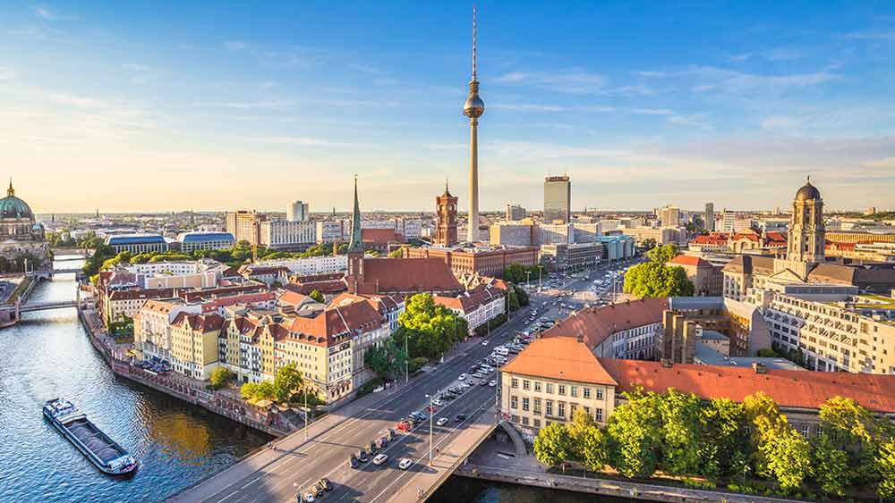 Berlin Skyline in Germany