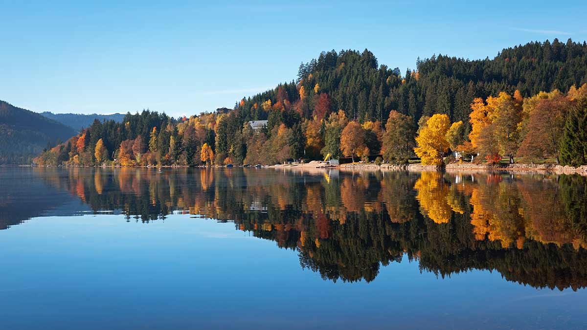 Lake Titisee in Autumn