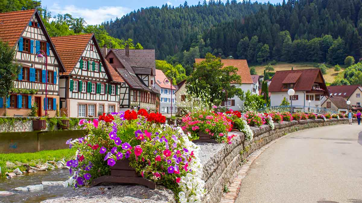 Schilitach in Black Forest, Germany