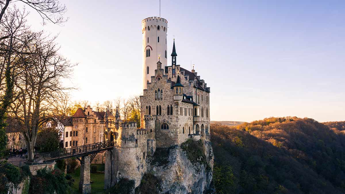 Schloss Lichenstein Castle in Germany's Black Forest