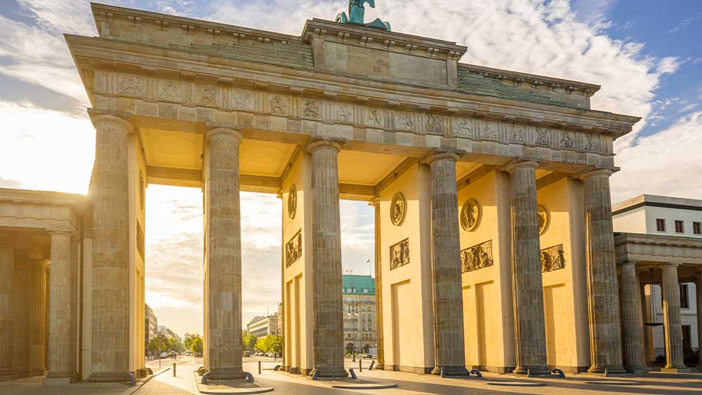 Brandenburg Gate in Berlin, Germany