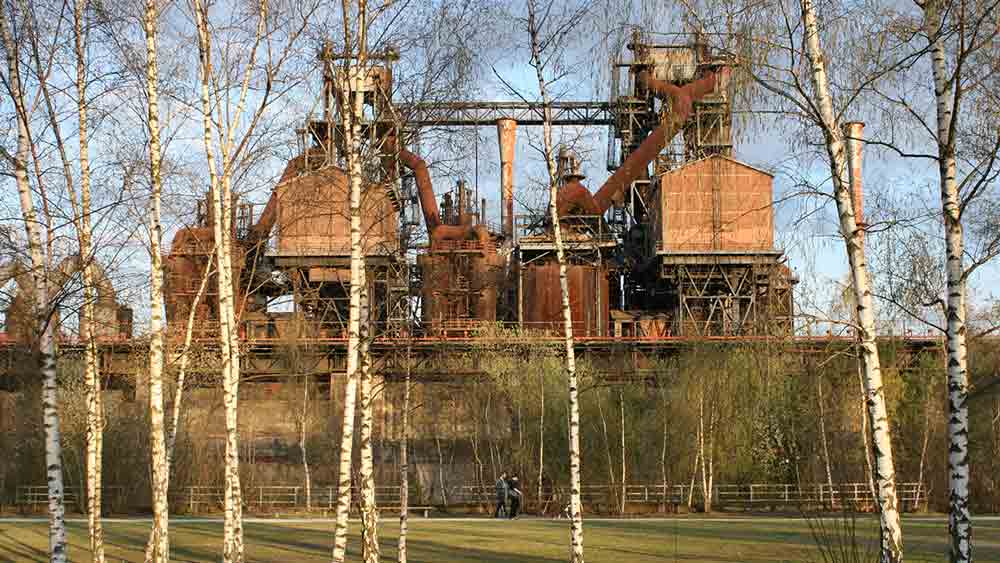 Old industrial factory in Dortmund