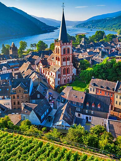 Rhine Valley in Germany