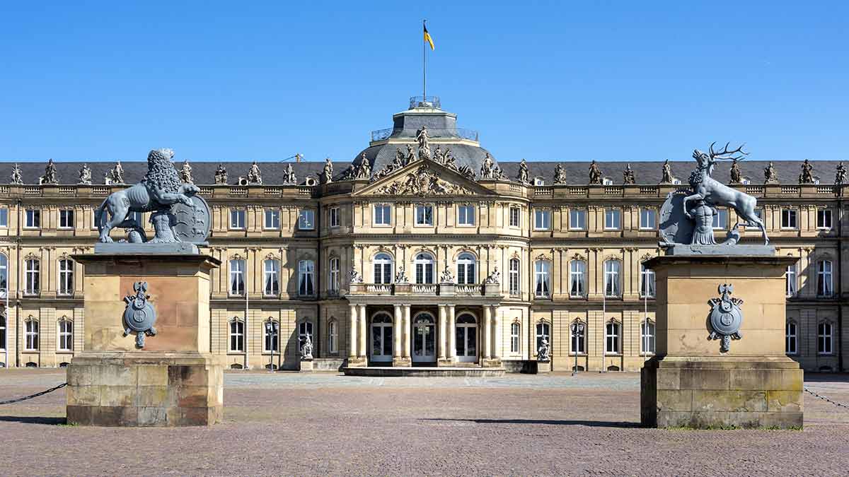 Castle Square in Stuttgart