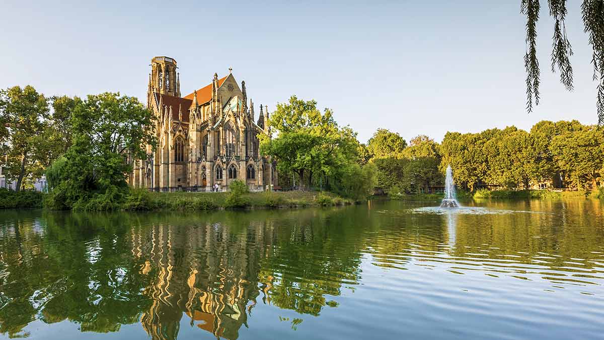 St Johns Church in Stuttgart