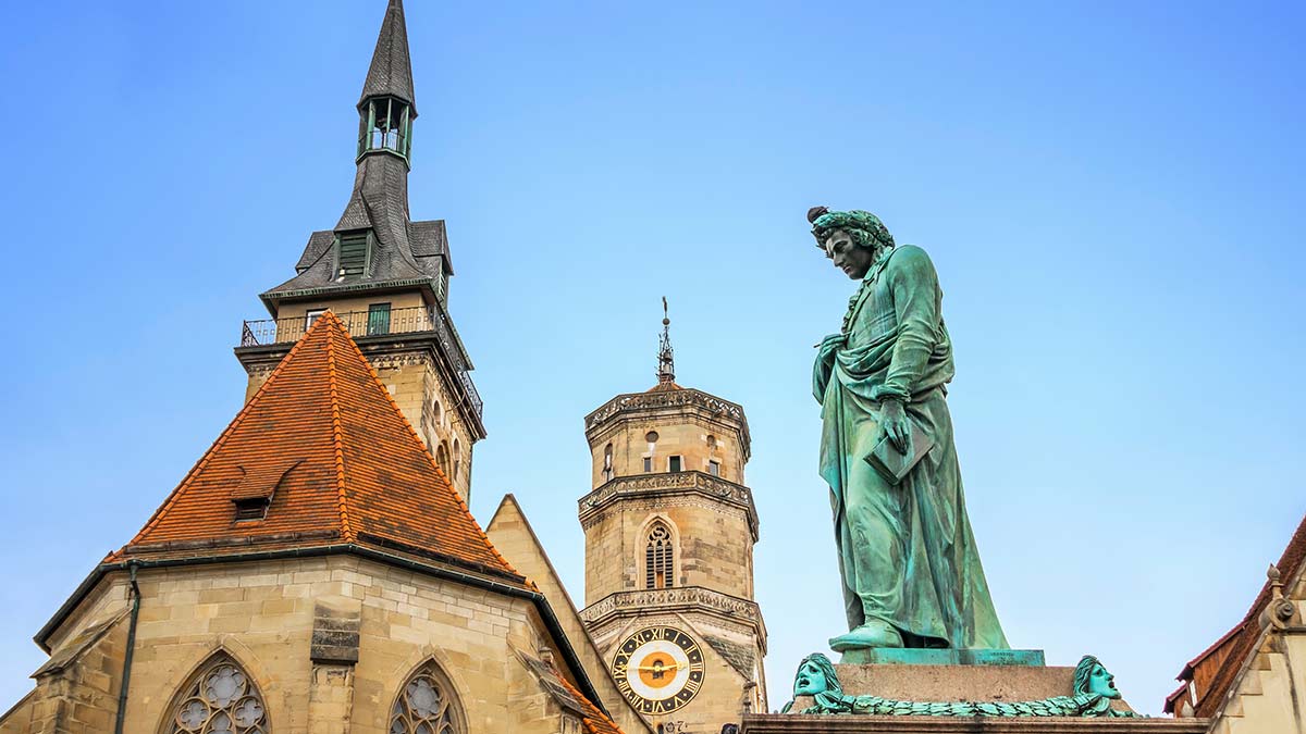 Statue in Stuttgart