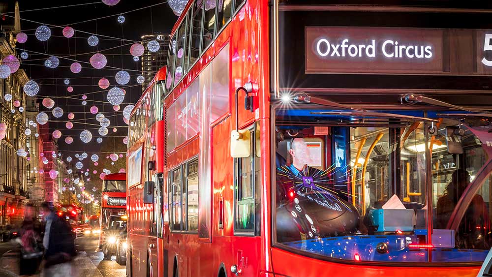 Winkelen in Londen met kerst