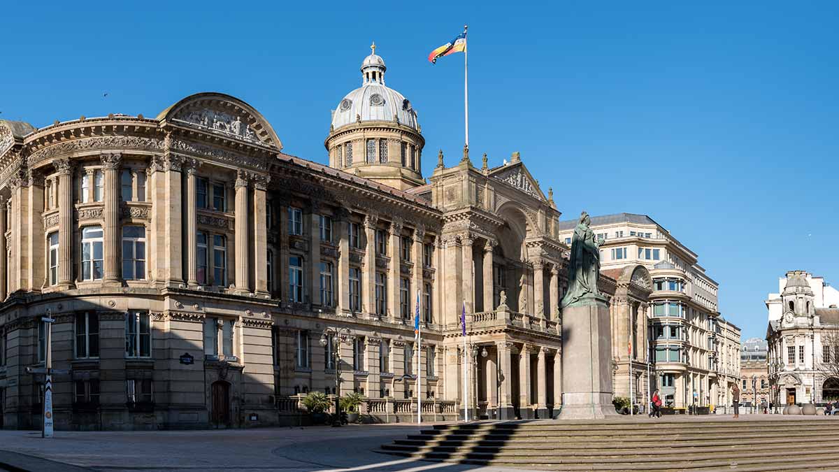 Victoriaplein in Birmingham