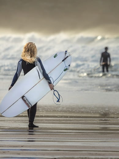 Zon en surf op de beste stranden in Cornwall