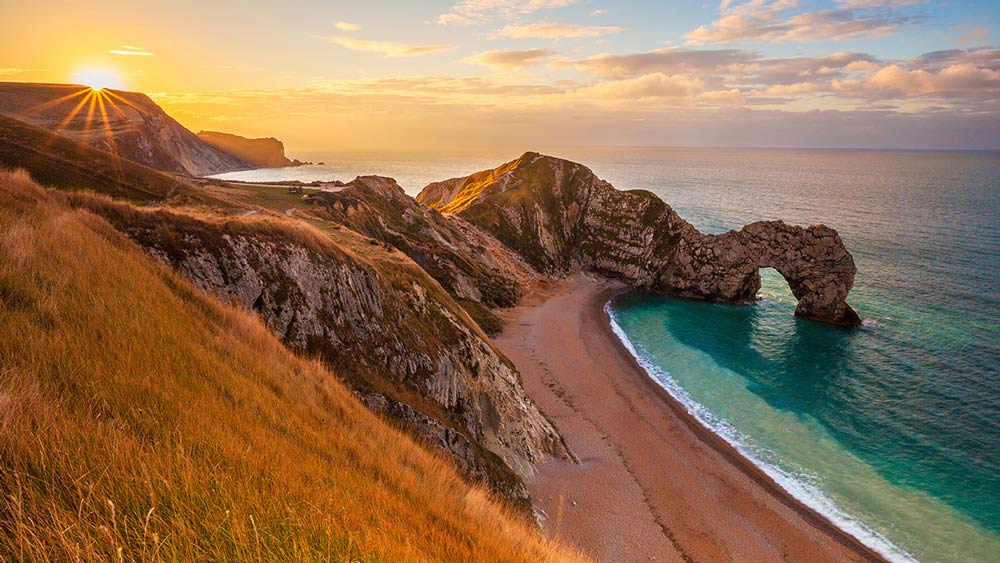 Durdle Door dans le Dorset en Angleterre