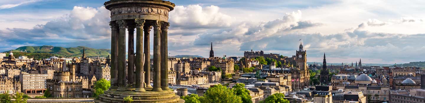 Calton Hill à Édimbourg, Écosse