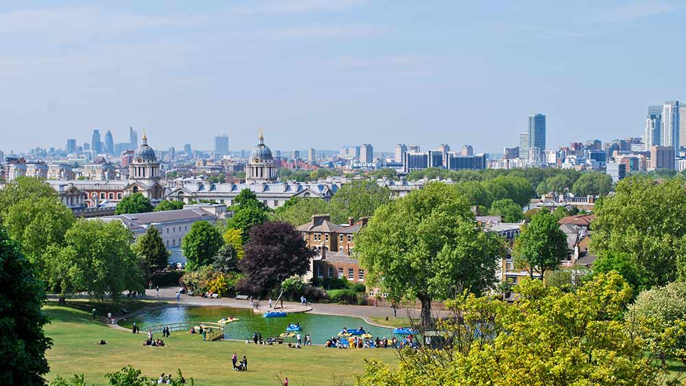 Greenwich Park in London