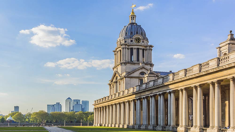 Old Royal Naval College in Greenwich