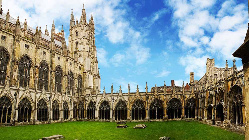 Cathédrale de Canterbury dans le Kent