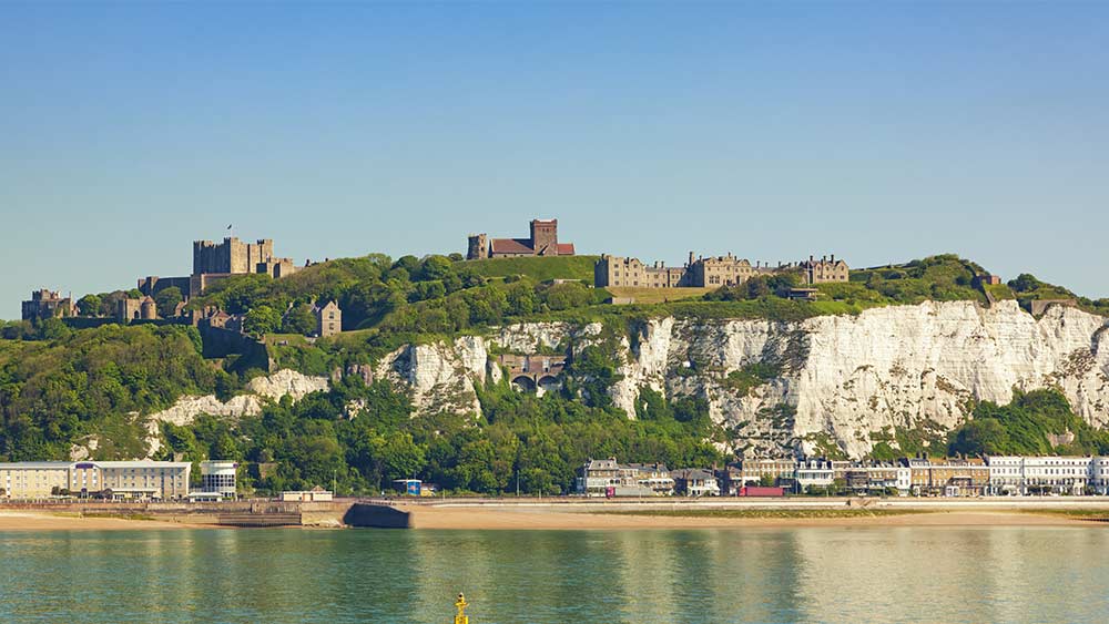 Het Dover-kasteel in Kent
